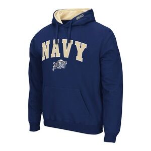 Colosseum Navy Midshipmen Men’s Pullover Hoodie XL